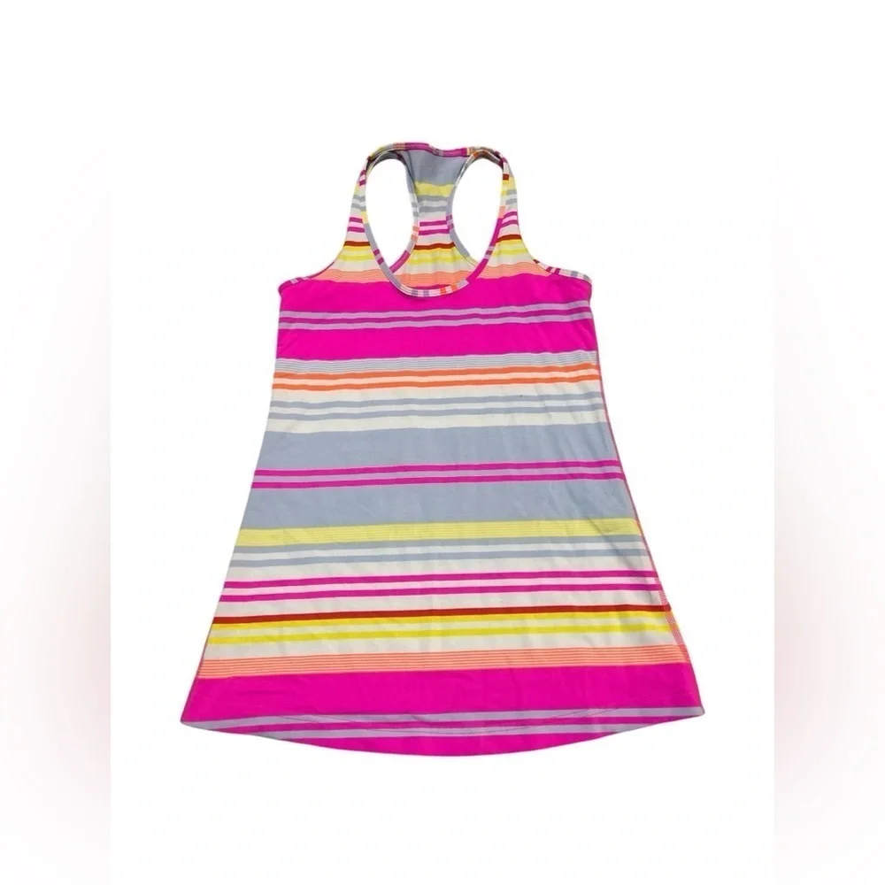 Lululemon Cool Striped Running Workout Racerback Tank